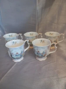 Royal Albert "Portly's Return" Cups X5 - Excellent Unused Condition - Picture 1 of 10
