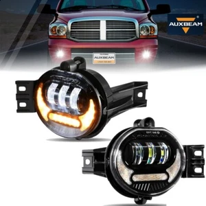 2X Luces antiniebla LED de parachoques para Dodge Ram 1500 2002-2008 2500/3500 2003-2009 - Imagen 1 de 12