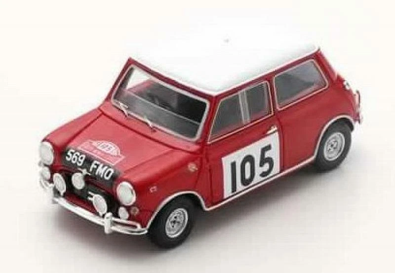 Morris Cooper S Rally Monte Carlo 1964 Aaltonen-Ambrose 1:43 SPARK S1192 - Immagine 1 di 1