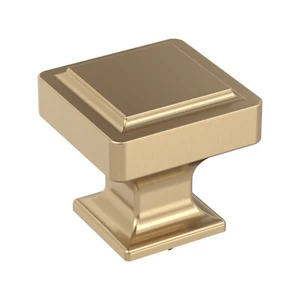 Miseno Nord 1-3/16 Inch Square Cabinet Knob Champagne Bronze (10 Pack) - Picture 1 of 1