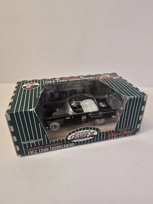 Black 1956 Ford Thunderbird Convertible Die-cast Pedal Car By Gearbox  Unopened. - Image 1 of 4