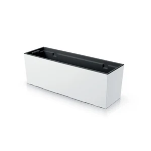 Maceta rectangular para plantas y flores contenedor blanco elegante DUC800 - Imagen 1 de 1