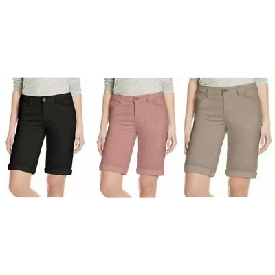 Buffalo David Bitton Ladies' Super Soft Bermuda Shorts Samuella NWT  - Image 1 of 4