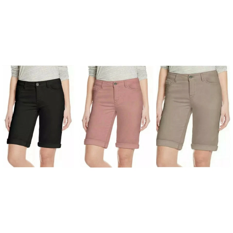 Buffalo David Bitton Ladies' Super Soft Bermuda Shorts Samuella NWT  - Image 1 of 4