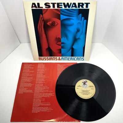 Al Stewart Russians & Americans 1984 LP Canada Import Passport Records Vinyl - Image 1 of 4