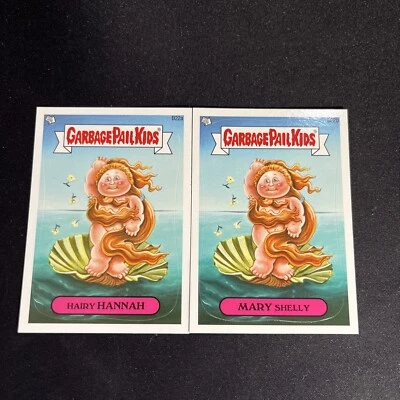 GPK 2013 Brand-New Series 3 Bonus Cards B22a Hairy HANNAH, B22b MARY Shelly BNS3 - Image 1 of 4