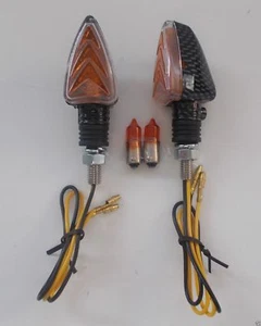 Carbon Arrows Cut 62x31 Bulbs for DUCATI Desmosedici RR - GTV 350/500 - Picture 1 of 1