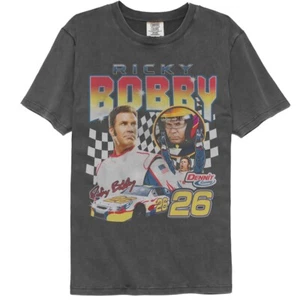 TALLADEGA NIGHTS Movie T-Shirt #26 THREE PHOTO RACING Ricky Bobby New Official - Picture 1 of 3