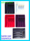 Plastic Cutlery Tray Holder Rack Draw Drawer Organizer Kitchen Tidy Storage
