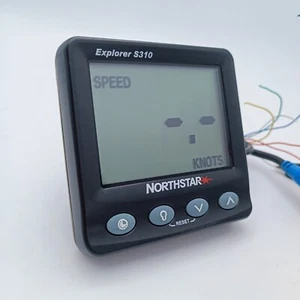 Northstar Navman Explorer 310 Speed Instrument Display S310 Furuno Navico NMEA - Picture 1 of 13