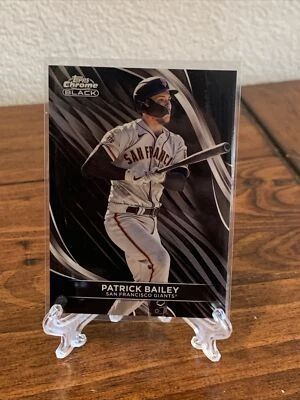 2024 Topps Chrome Black Patrick Bailey #59 San Francisco Giants - Image 1 of 2
