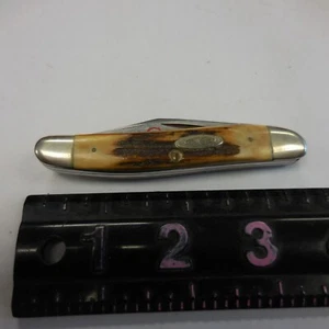 Case Stag Red Letter Swamp Rat Knife Original 1970's GREAT Stag 52087 Mint - Picture 1 of 9