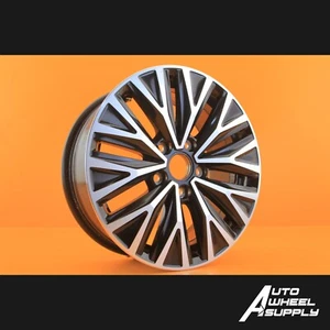 Volkswagen Jetta 2019-2021 Black Machined 16" Inch OEM Wheel Rim 5GM601025E - Picture 1 of 7