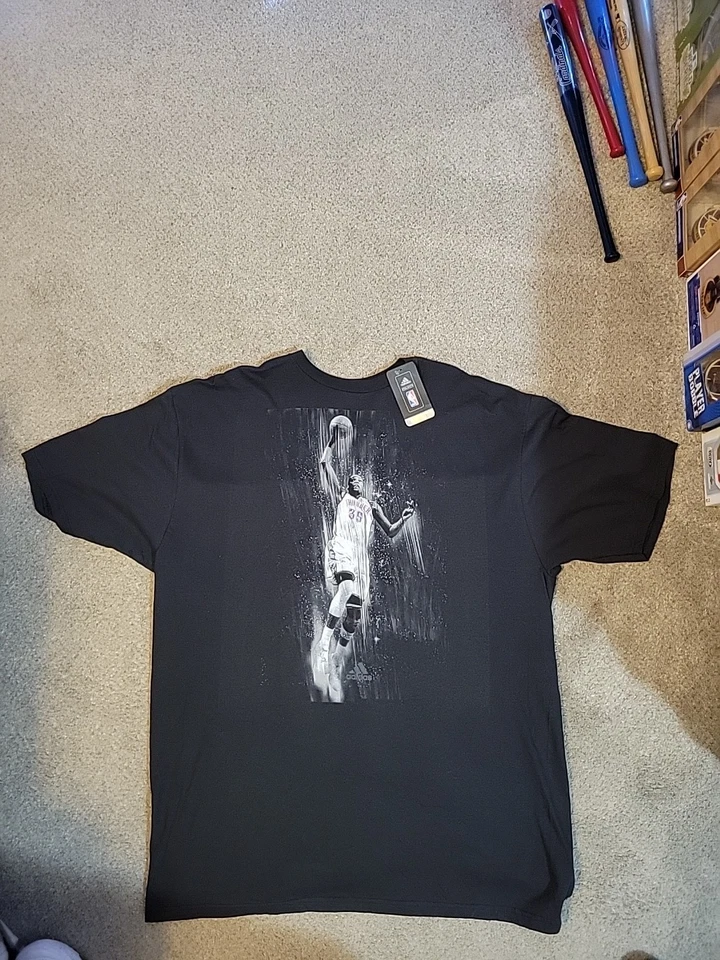 Camiseta Addias Kevin Durant OKC Thunder con foto en la parte delantera camiseta en la parte posterior 2XL Foto 1 de 3