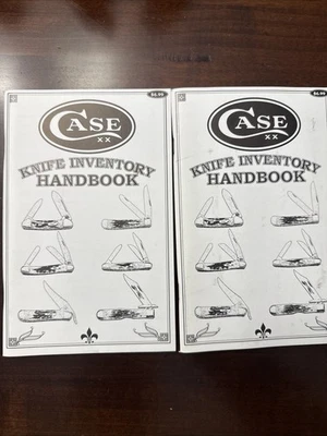 Manual de inventario de cuchillos XX Case 1996 W.R. Case & Sons Cutlery Co. 2 sin usar Foto 1 de 4