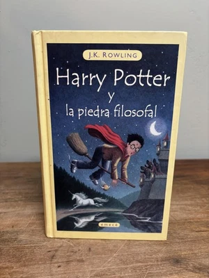 Harry Potter y la piedra filosofal Philospher's Stone 1st Spanish J.K. Rowling Foto 1 de 4