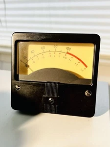 1 X Vintage Simpson Weston 862 Style VU Rare 1950s lighted meter Langevin RCA - Picture 1 of 3
