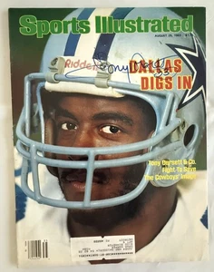 TONY DORSETT 1983 signed autographed SI NFL Football Dallas Cowboys Pitt Panther - Picture 1 of 6