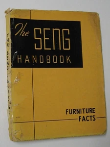 1974 Das SENG Handbuch Möbel Fakten spiralgebunden klein 1874-1954, 80 Jahre - Bild 1 von 4