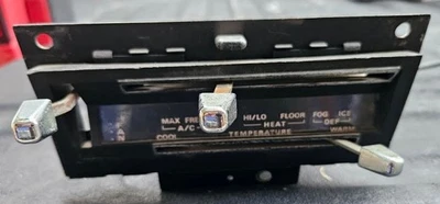 Ford Mustang Cougar 1969 1970 conjunto de panel de control de calor AC C9ZA-18521-E Foto 1 de 4