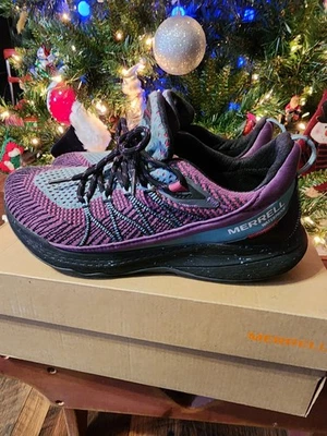 Водонепроницаемые туристические кроссовки Merrell Bravada2 минерал/фуксия размер 9 женские  - Изображение 1 из 4