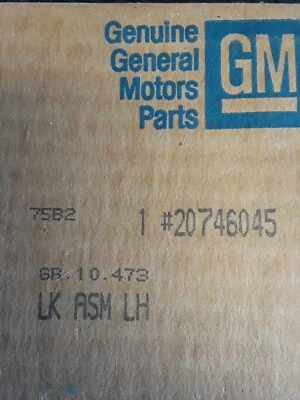 Número de pieza NOS GM 20746045 cerradura puerta pestillo liberación Foto 1 de 4