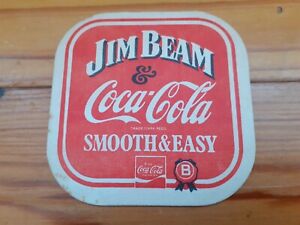 Jim Beam& Coca Cola Beer Mat. 