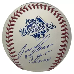 Jose Canseco Signed 1989 World Series ROMLB Baseball w 89 WS Champs JSA COA - Picture 1 of 2