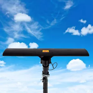990 Miles Leadzm Outdoor Amplified HD TV Antenna UV Dual-band 20±3dB UHF/VHF/FM - Picture 1 of 15