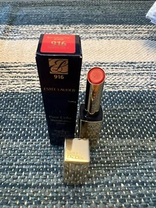 NIB Estee Lauder Pure Color Red Illuminating Shine Lipstick 916 Party of 1 - Picture 1 of 2