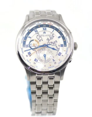 Maurice Lacroix Masterpiece Worldtimer Stainless Steel Watch MP6008 - Image 1 of 2