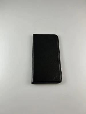 Funda para teléfono celular Louis Vuitton iPhone X Epi Folio Foto 1 de 4