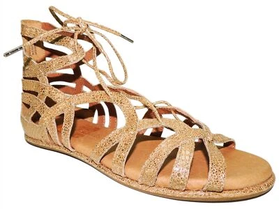 Gentle Souls Women's Break My Heart 3 Gladiator Sandals Gold Size 8.5 M - Image 1 of 4