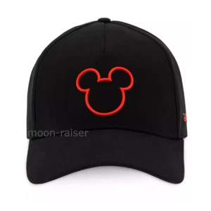 Disney Mickey Mouse Classic Structured Ball Cap Adult by lululemon S/M Black - Picture 1 of 5