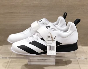 Scarpe da palestra Adidas Adipower Weightlift II bianche GZ5953 da uomo taglia 10 - Foto 1 di 11