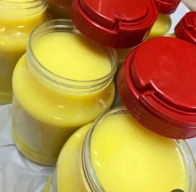 Mantequilla Pura Oveja Original Jordana 200gr 100% سمنه بلدي اصلي أردني سمنه Foto 1 de 3