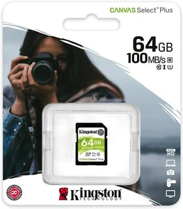 64GB SD XC Memory Card For Nikon D3500 Digital Camera - Picture 1 of 4