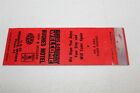 Hughes Motel Mesquite Nevada Matchbook Cover Red Cover