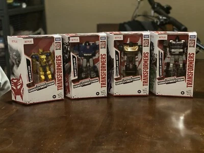 Transformers Netflix War for Cybertron Walmart Deep Cover Sparkless Bot Deseeus - Image 1 of 4