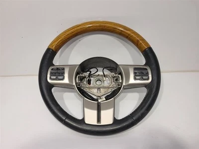 Volante Jeep Grand Cherokee Woodgrain 2011-2013 con interruptor de control de crucero Foto 1 de 4