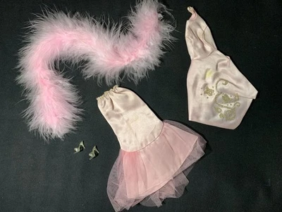 Vintage Original Barbie Sears Exclusiva Rosa Formal/Rosa Cosquillas 1966 Completa Foto 1 de 4