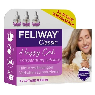 CEVA SALUTE ANIMALE SPA Feliway Classic Ricarica Per Gatti 3 Pezzi 48 ml