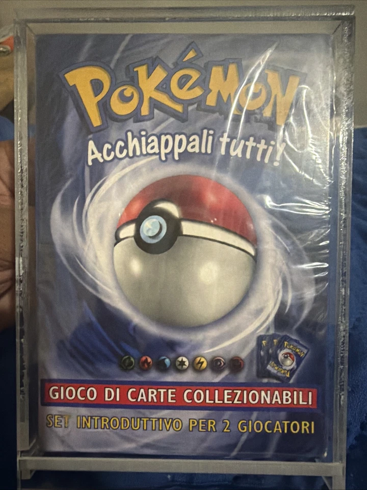 Pokemon ITALIANO 2000 1ª Edición Base Set Machamp Set Introduttivo Deck Sellado Foto 1 de 4