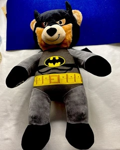 DC Comics Batman Build a Bear Workshop Teddy Bear 16" Superhero Plush - Picture 1 of 12