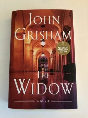 SIGNED + NEW - THE WIDOW by John Grisham 2025 Hardcover - 1st ed. Autographed  - Image 1 of 2