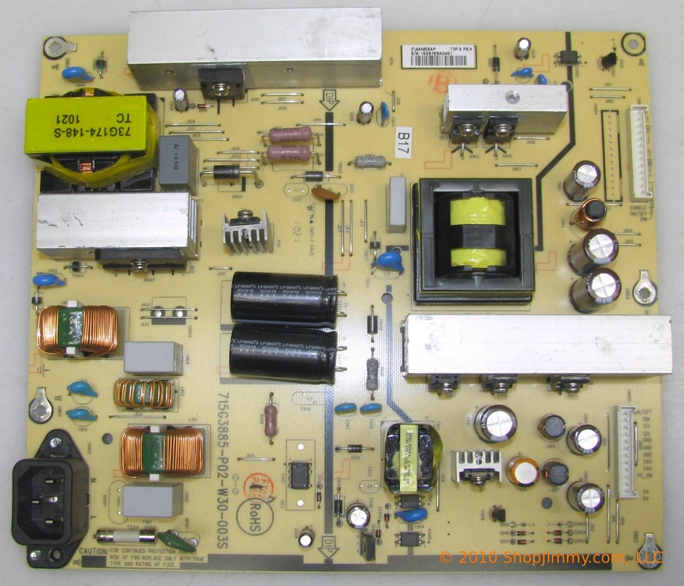 Fuente de alimentación Insignia ADTVA2420XAP para NS-46L550A11 Foto 1 de 1