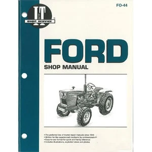 Shop Manual Fits Ford 1100 1110 1200 1210 1300 1310 1500 1510 1700 1710 1900 191 - Picture 1 of 9