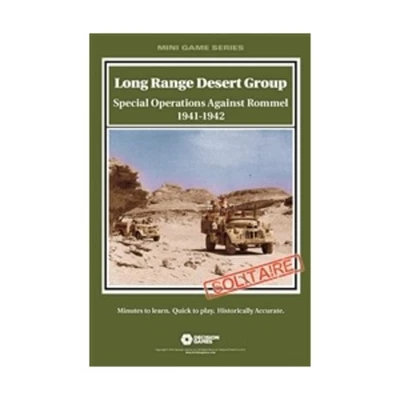 Decision Games Mini Game Series Long Range Desert Group (2016 Ed) Bag EX/NM - Image 1 of 2