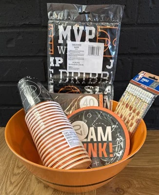 篮球派对装饰篮球派对主题套件 🏀 🎉 — 第 1/4 张图片