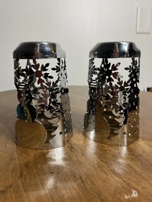 Soporte para funda de jabón Bath & Body Works muñeco de nieve plateado-copos de nieve-árbol de Navidad  Foto 1 de 4